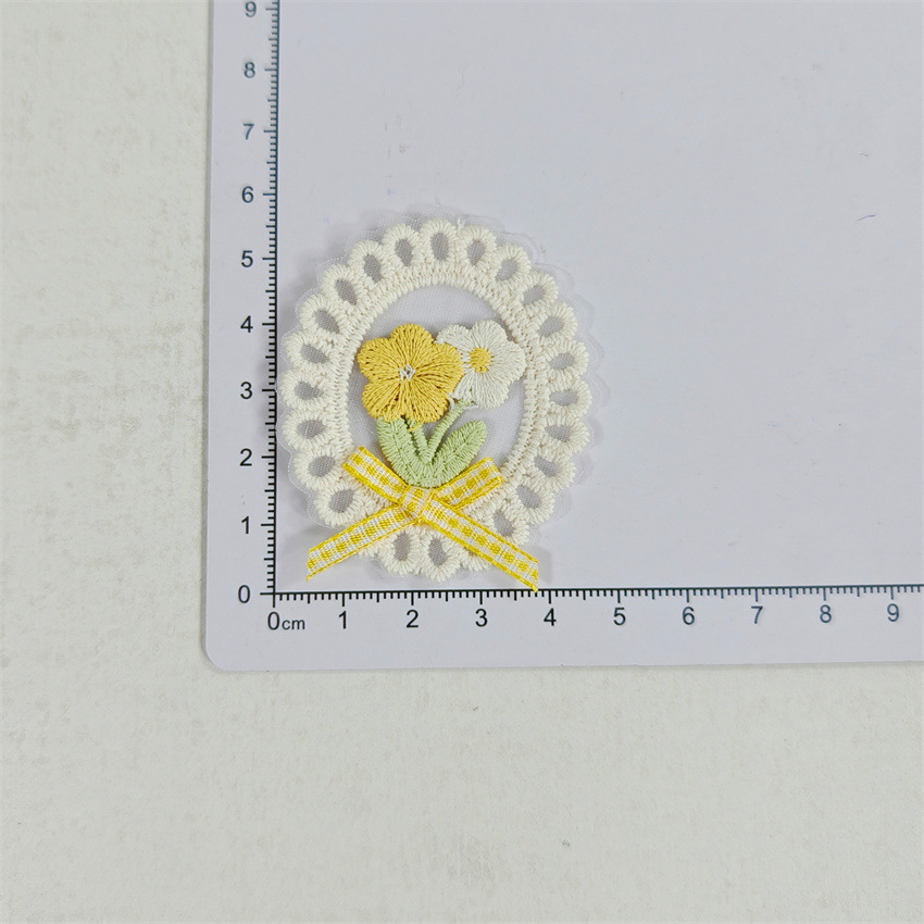 10PCS New Spring Summer Fresh  - Applique Patch Flower avis et prix