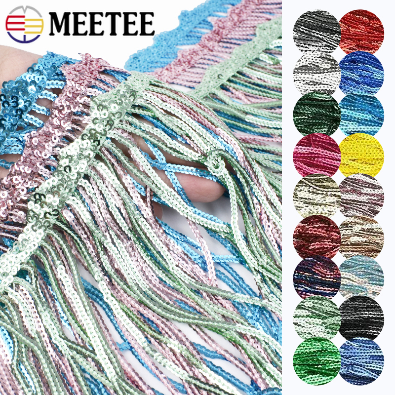 1-5Yards 17cm Latin DanceFring - Fringe Ribbon Sewing avis et prix