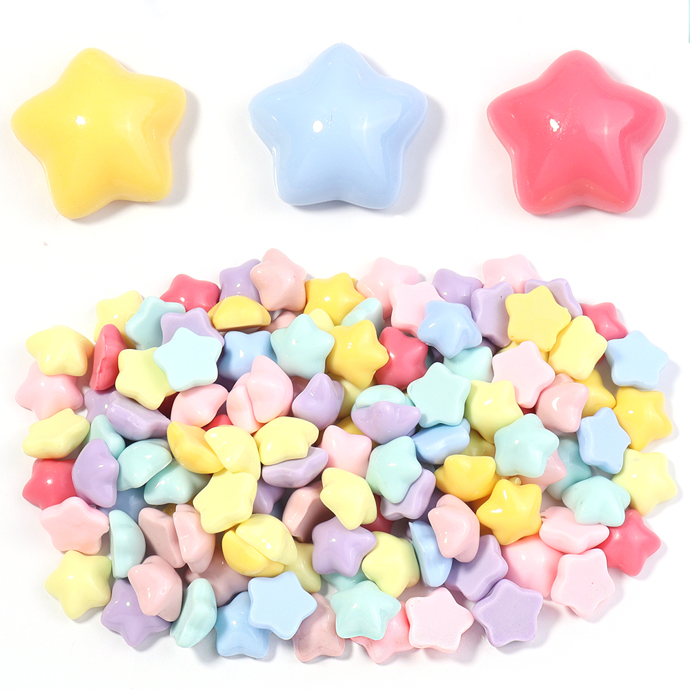 50pcs/lot 16mm Colorful Star R - Embellishment Crafts avis et prix