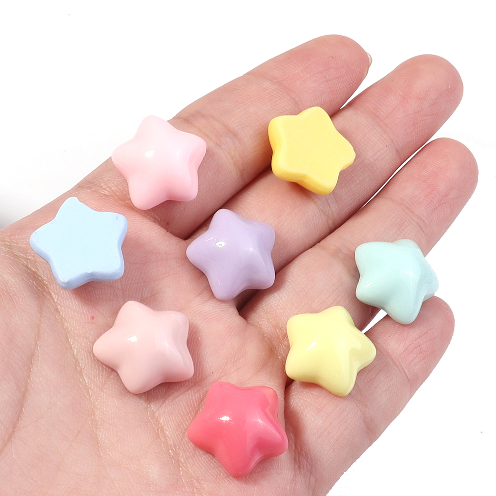 50pcs/lot 16mm Colorful Star R - Embellishment Crafts avis et prix