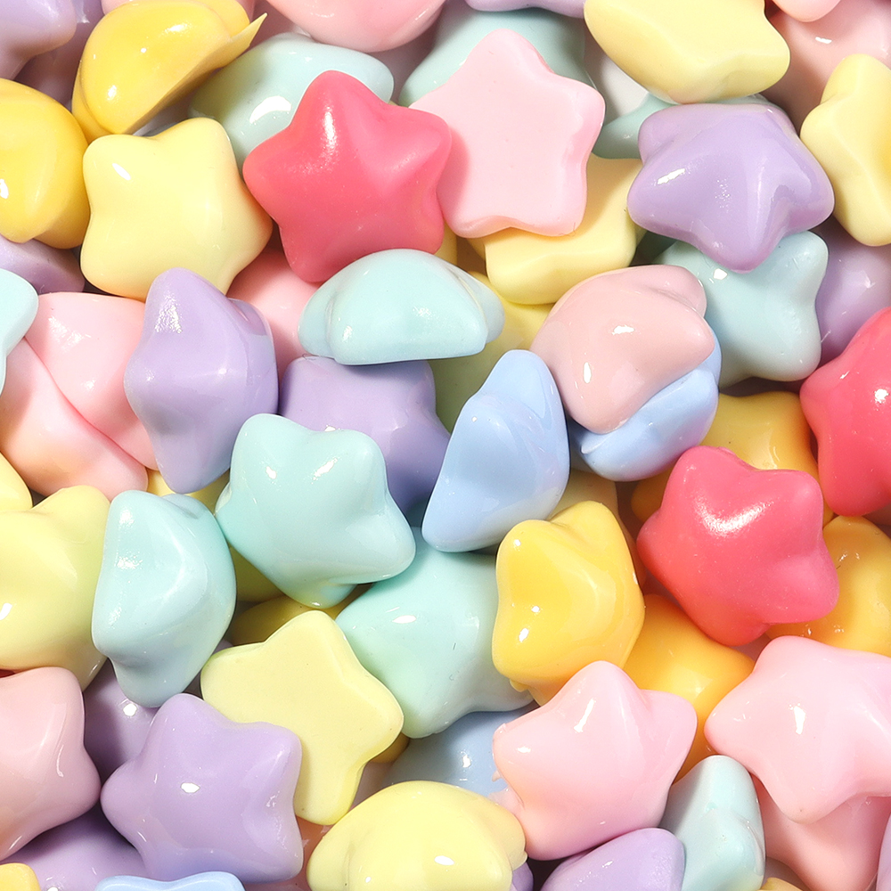 50pcs/lot 16mm Colorful Star R - Embellishment Crafts avis et prix