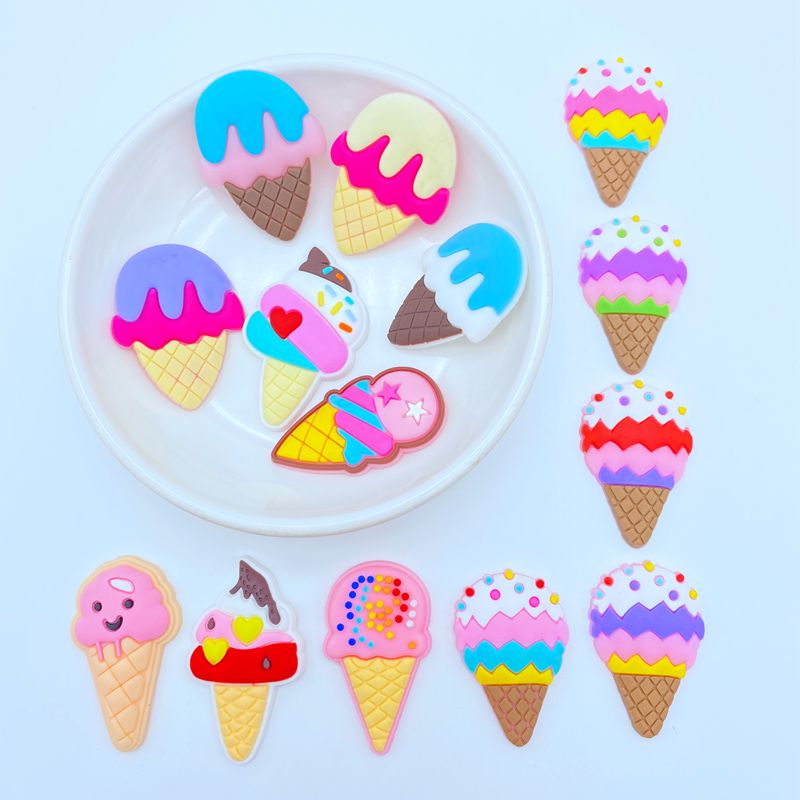 10/20pcs Cute Ice Cream Series - Embellishment Glue Craft avis et prix