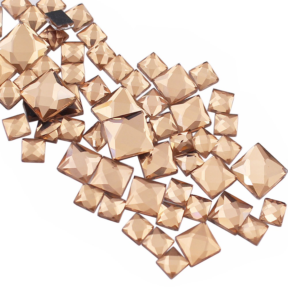 5mm 8mm 10mm Rhinestones Squar - Hotfix Rhinestone Sheet avis et prix