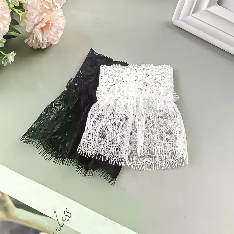 Women Fake Arm Sleeves With Sh - Tassel Fringe Trim avis et prix