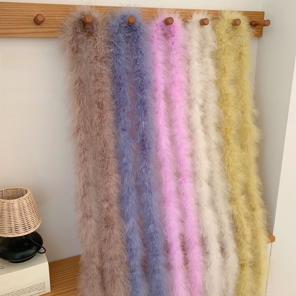 2 Meter Marabou Feather Boa Fa - Feather Trim Marabou avis et prix