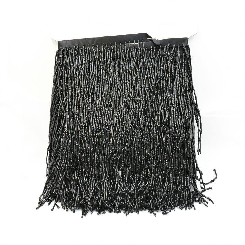 1yard 10cm wide glass Beaded F - Beaded Trim Fringe avis et prix