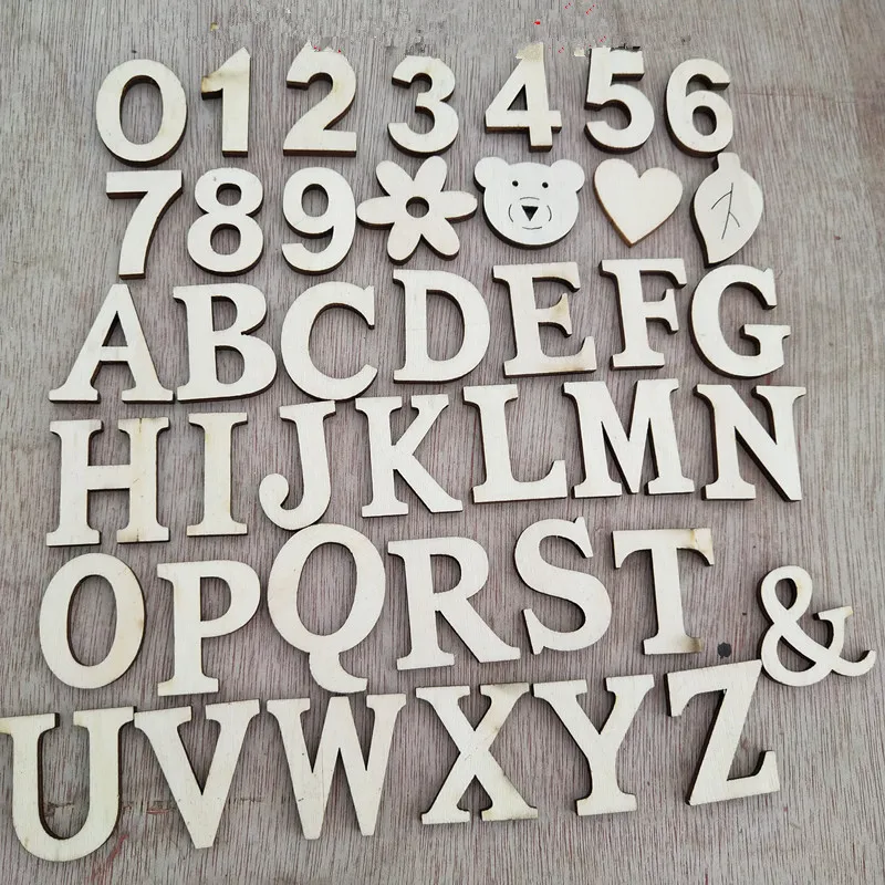 Self-sticking Wooden 0-9 Numbe - Embellishments For Scrapbooking avis et prix