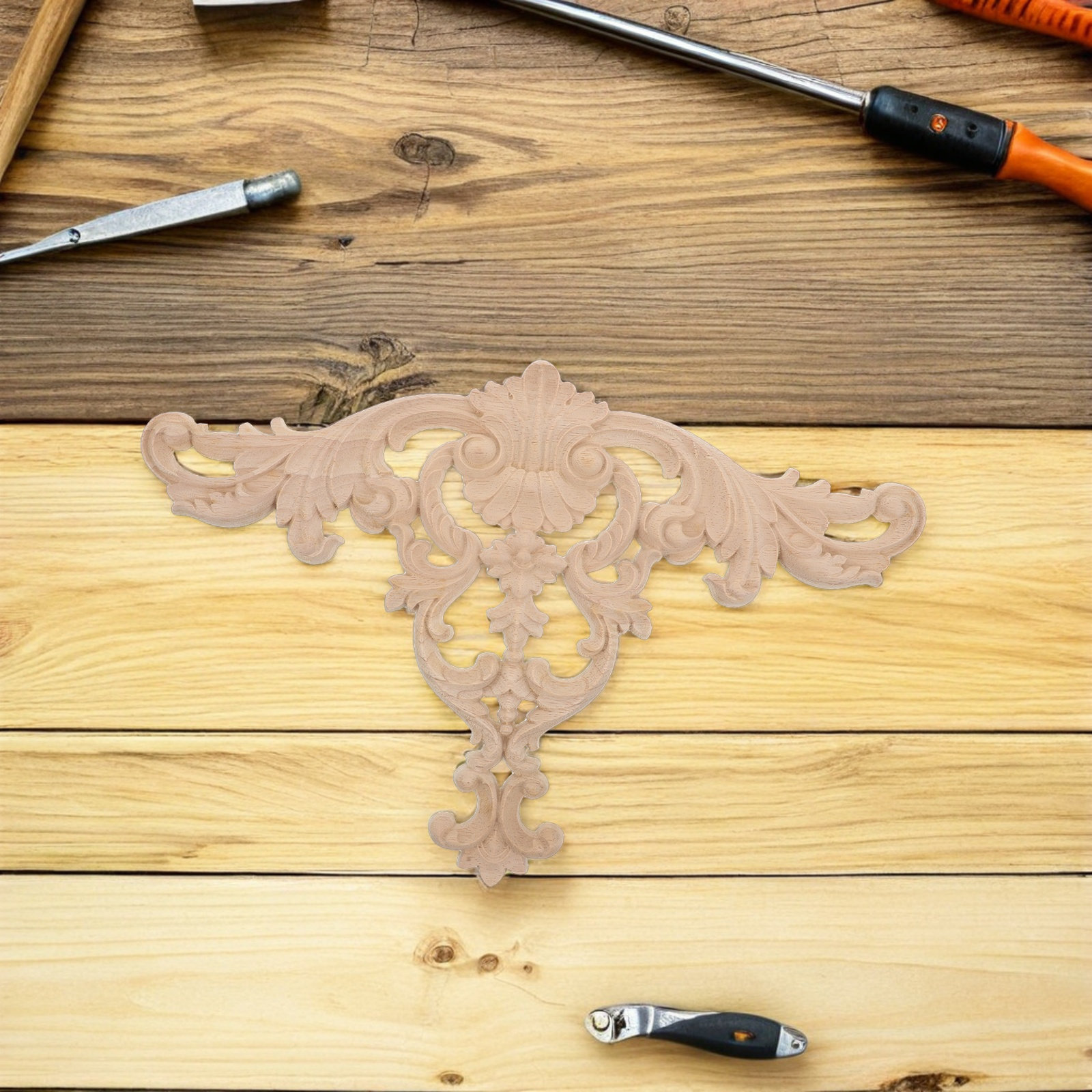 Wood Carved Appliques for Furn - Embellishment Crafts avis et prix