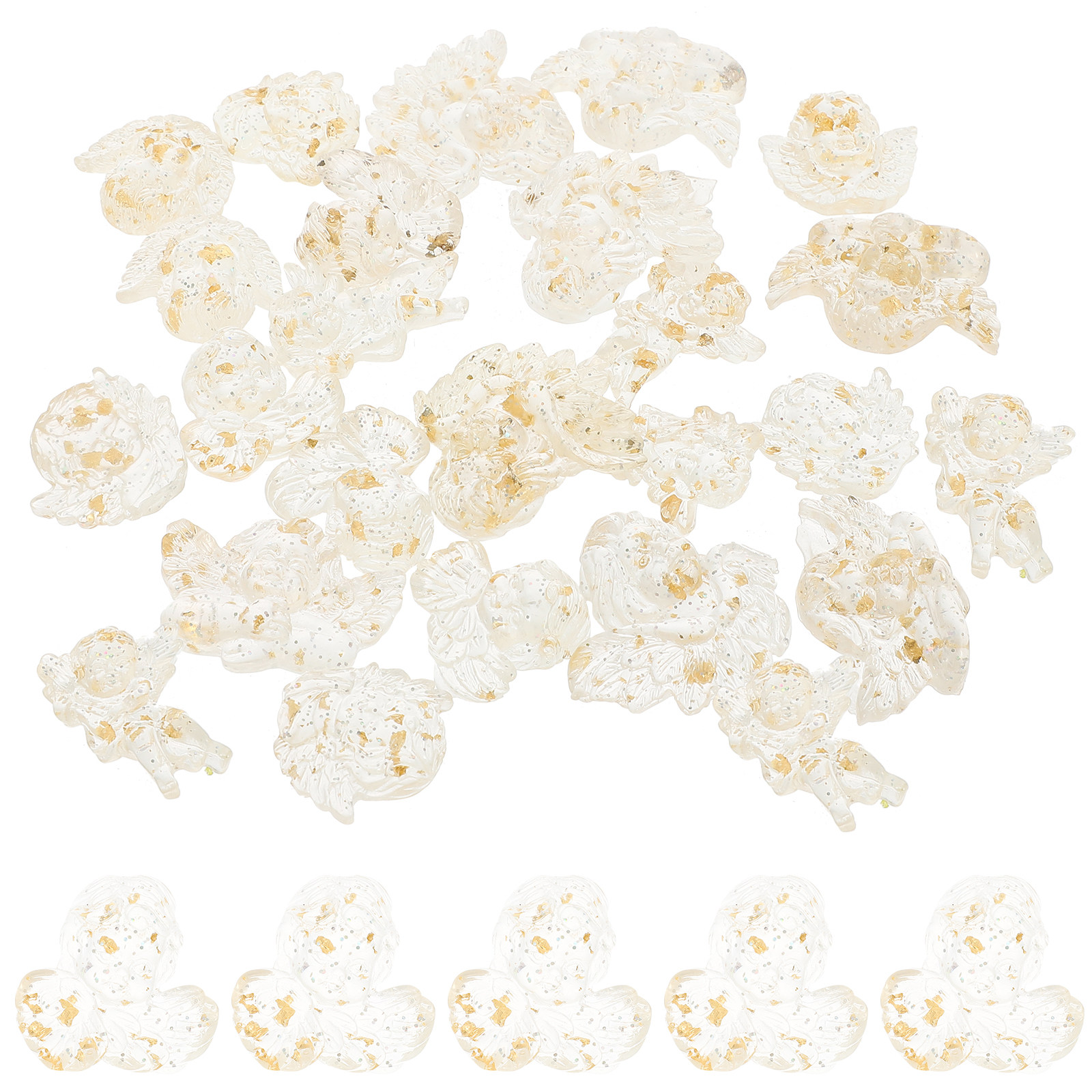 24Pcs Resin Accessories Miniat - Embellishment Crafts avis et prix