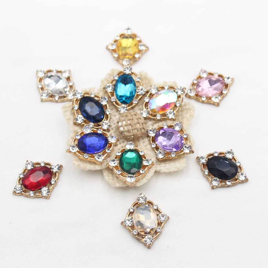 10Pcs Vintage Crystal Sew on C - Embellishment Crafts avis et prix