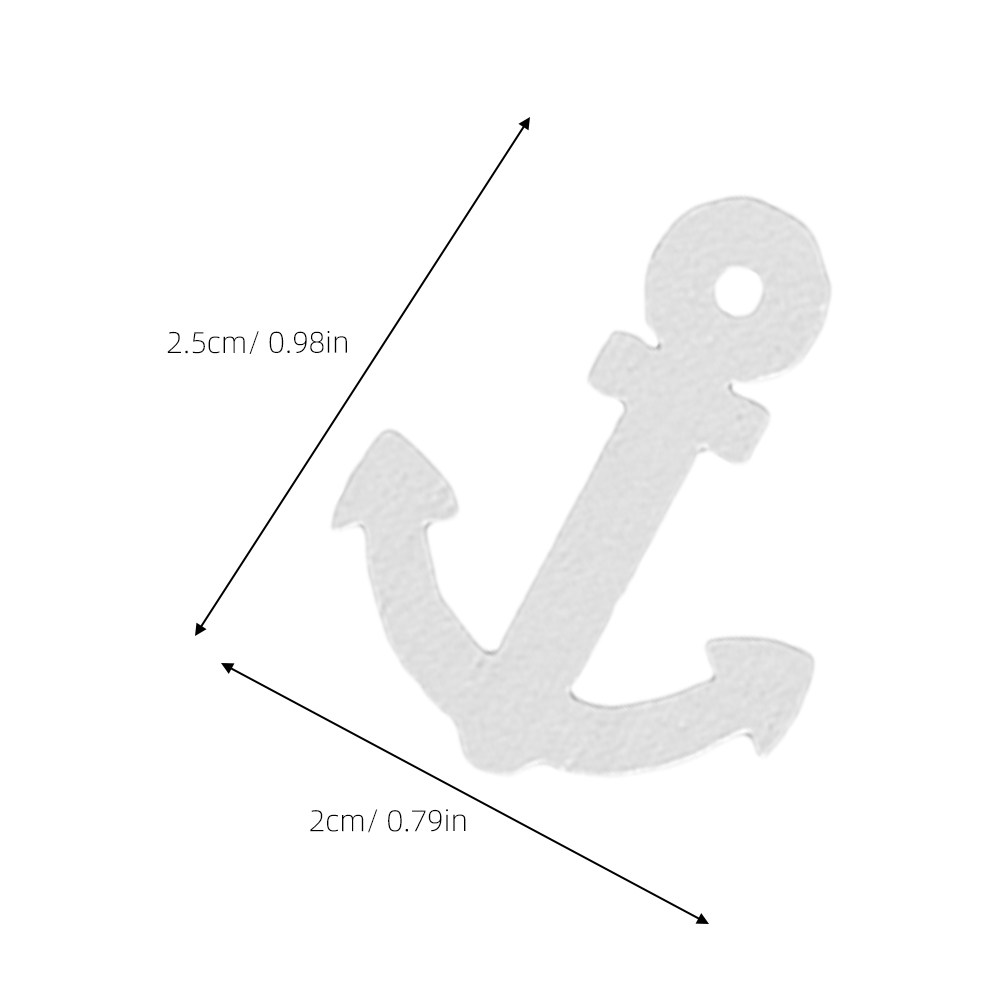 100 Pcs Wooden Anchor Mini Pen - Embellishments For Scrapbooking avis et prix
