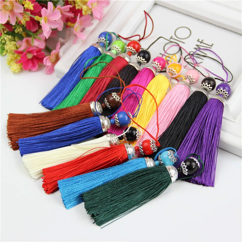 1/3/5pcs Silk Tassel Fringe Br - Beaded Trim Fringe avis et prix