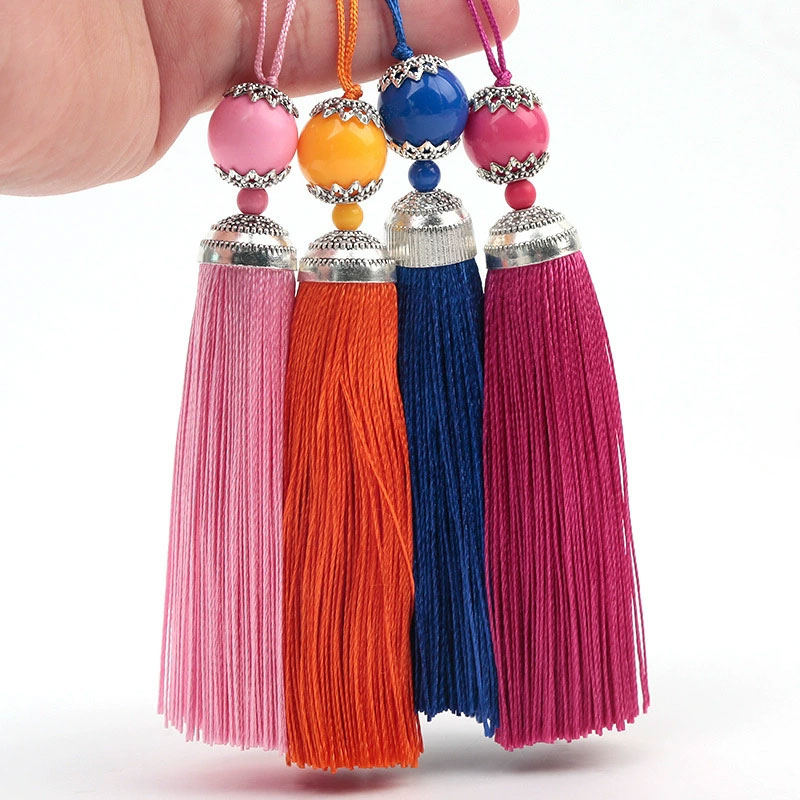 1/3/5pcs Silk Tassel Fringe Br - Beaded Trim Fringe avis et prix