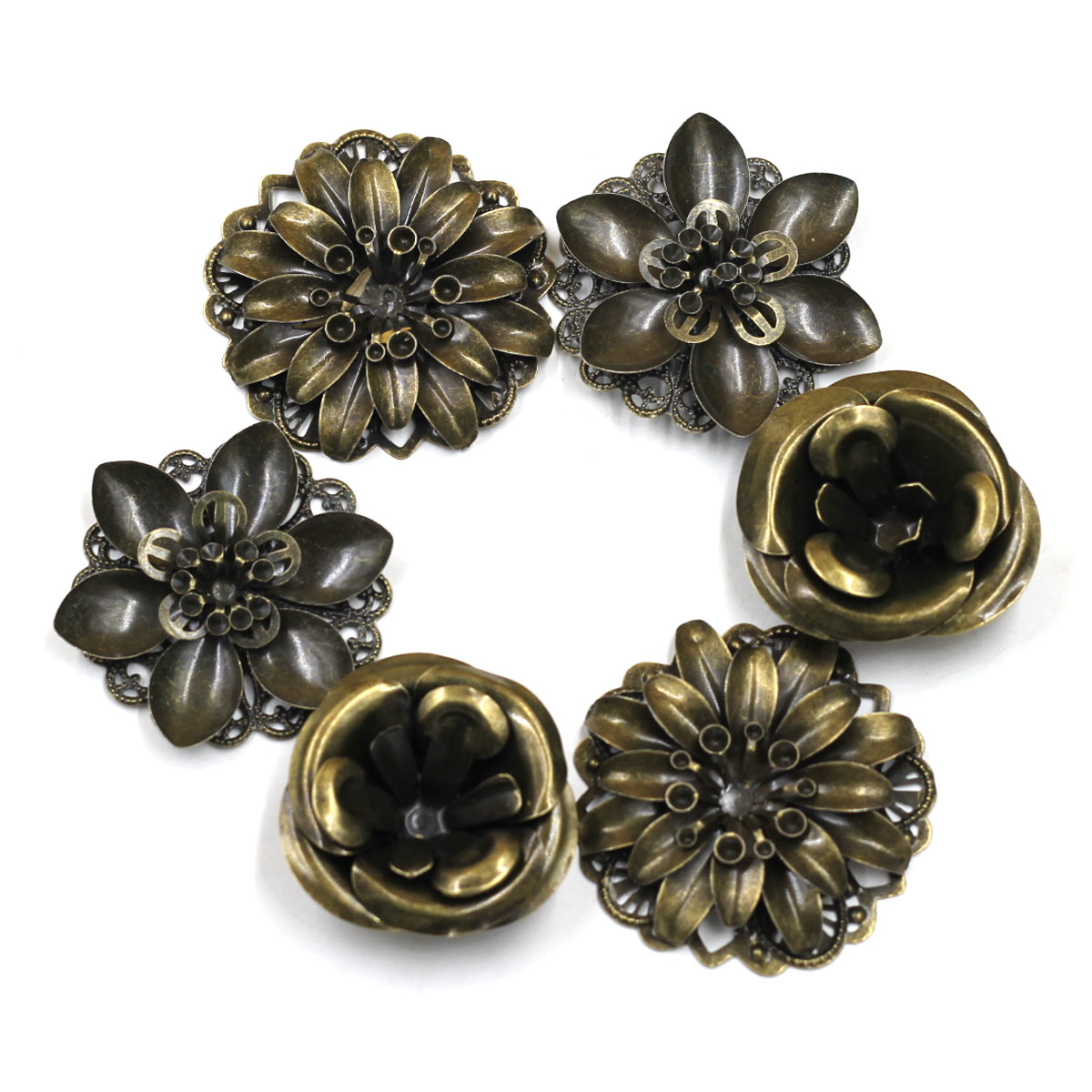 6Pcs Embellishments Combinatio - Embellishment Crafts avis et prix