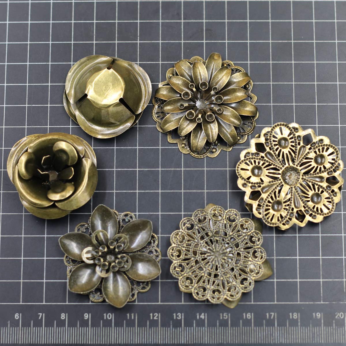 6Pcs Embellishments Combinatio - Embellishment Crafts avis et prix