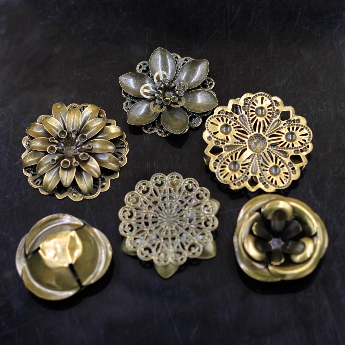 6Pcs Embellishments Combinatio - Embellishment Crafts avis et prix