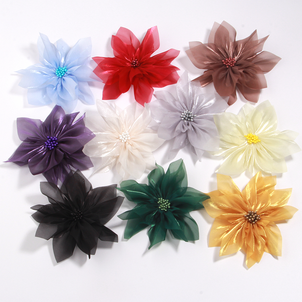 11cm Light Sense Yarn Flower O - Applique Patch Flower avis et prix