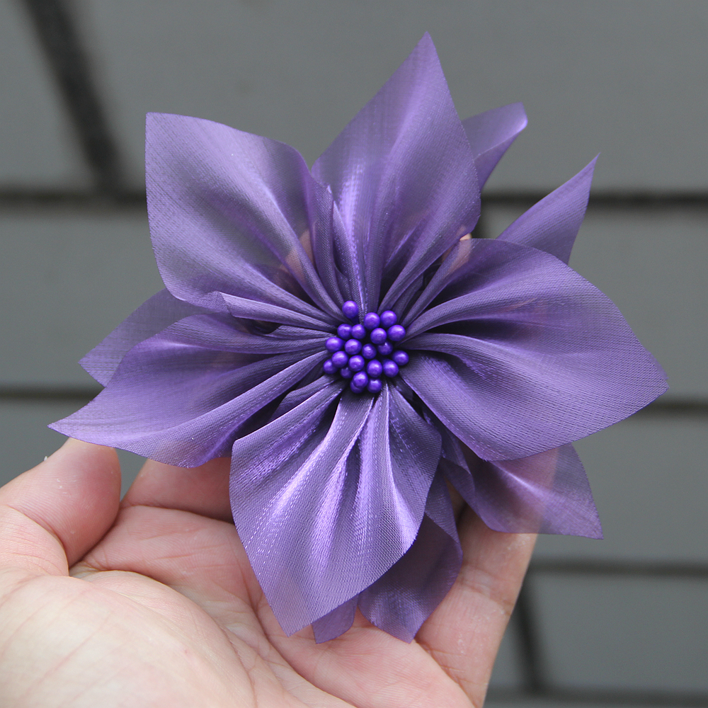 11cm Light Sense Yarn Flower O - Applique Patch Flower avis et prix