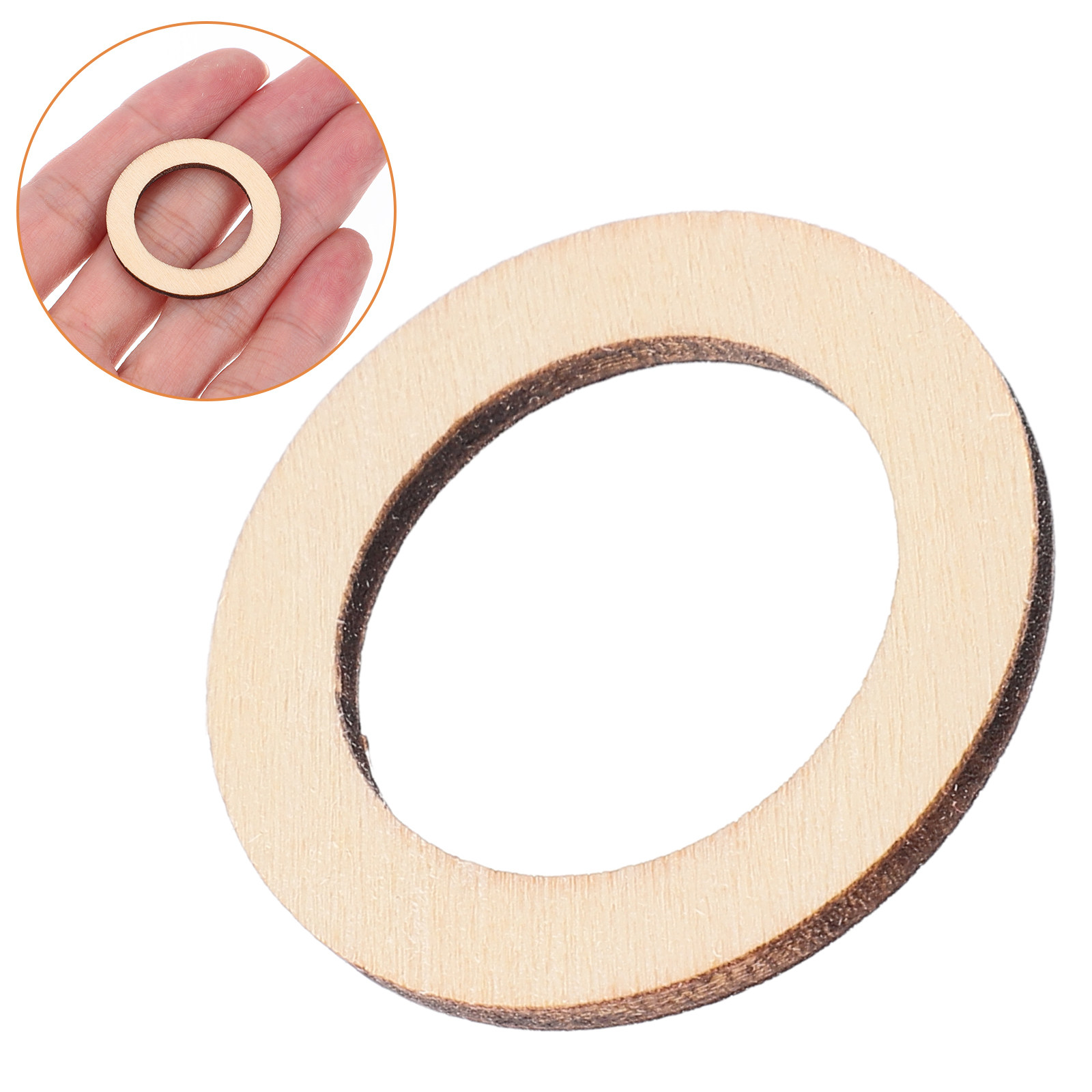 200Pcs Mini Wooden Slice Circl - Christmas Craft Embellishment avis et prix