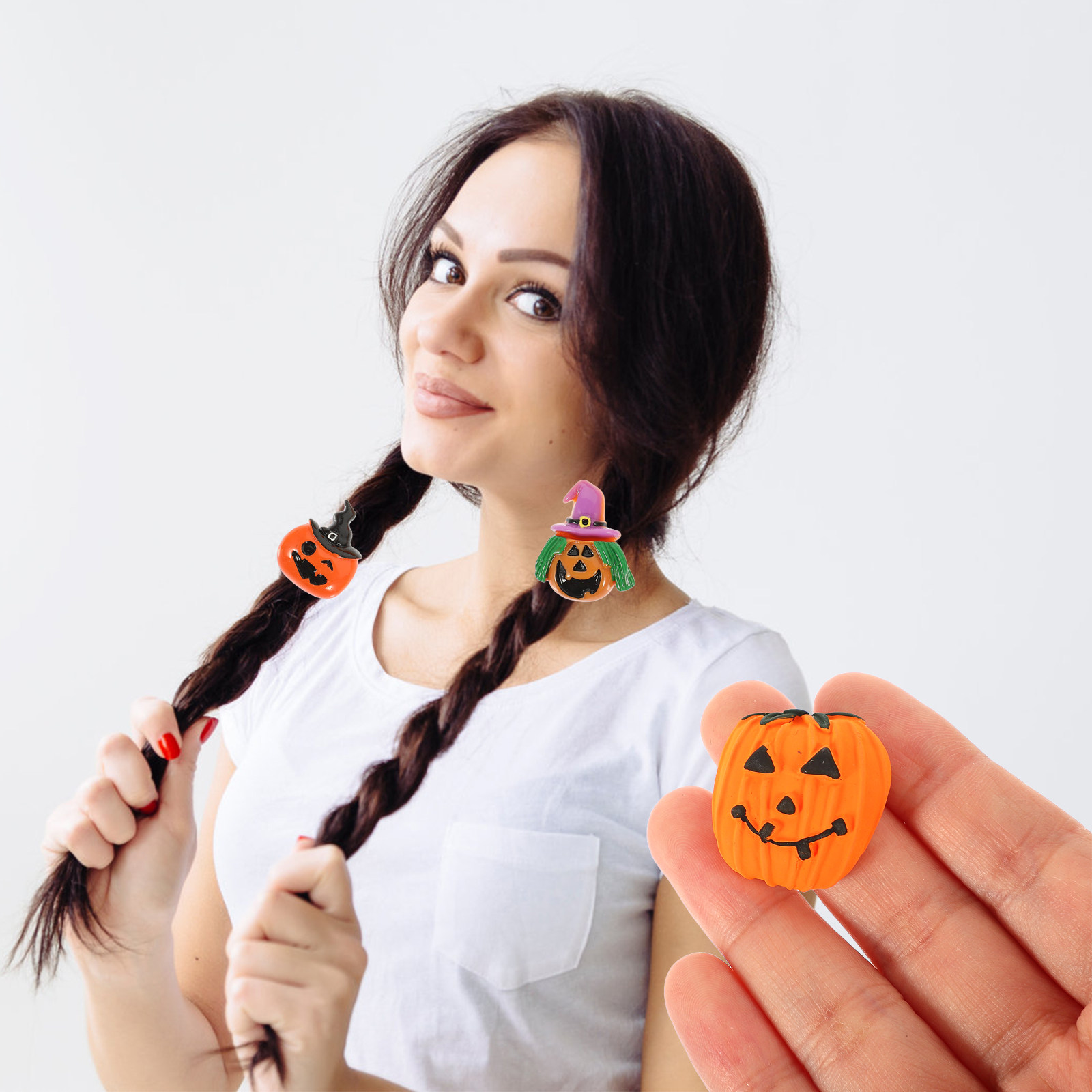24Pcs Resin Halloween Pumpkin  - Embellishment Crafts avis et prix