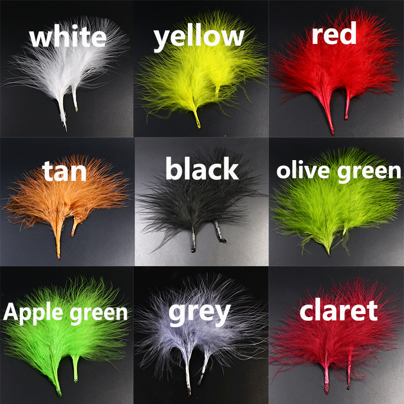 Selected 20feathers turkey mar - Feather Trim Marabou avis et prix