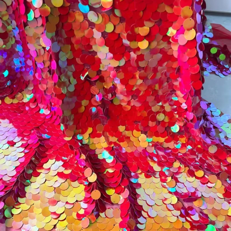 Encrypted Crystal Sequin Fabri - Crystal Mesh Fabric avis et prix