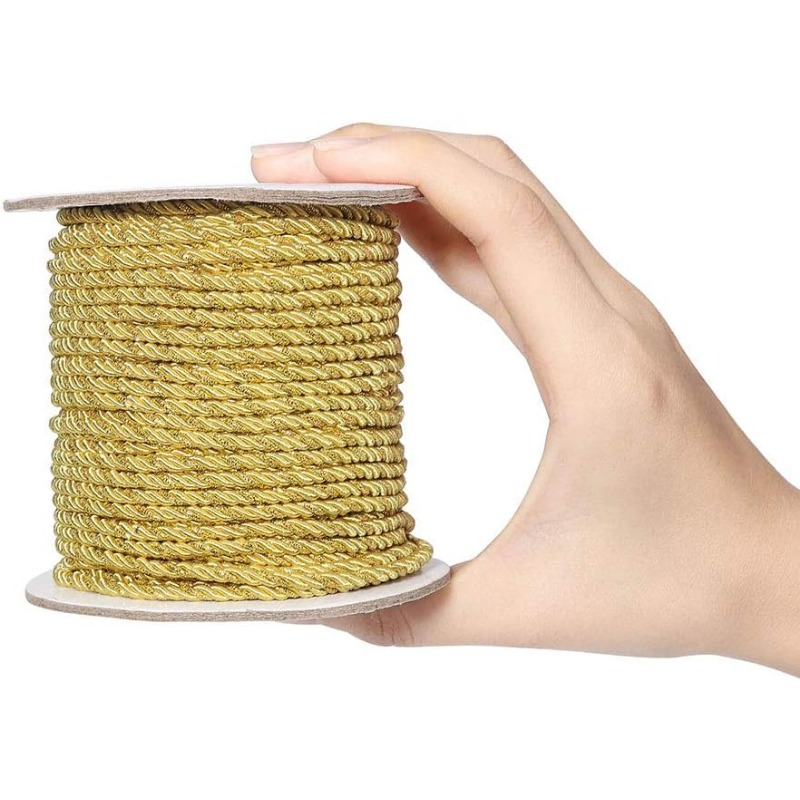 3mm / 35 Yards Metallic Twiste - Cord Trim Twisted avis et prix