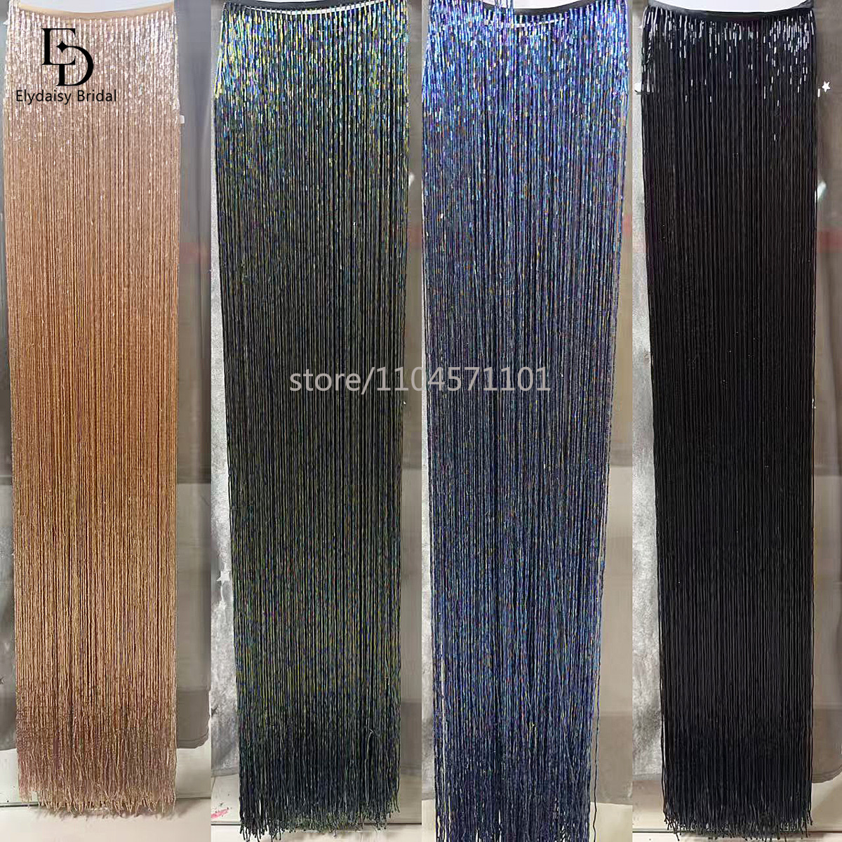 ELYDAISY 1Meter Length Champag - Fringe Ribbon Sewing avis et prix