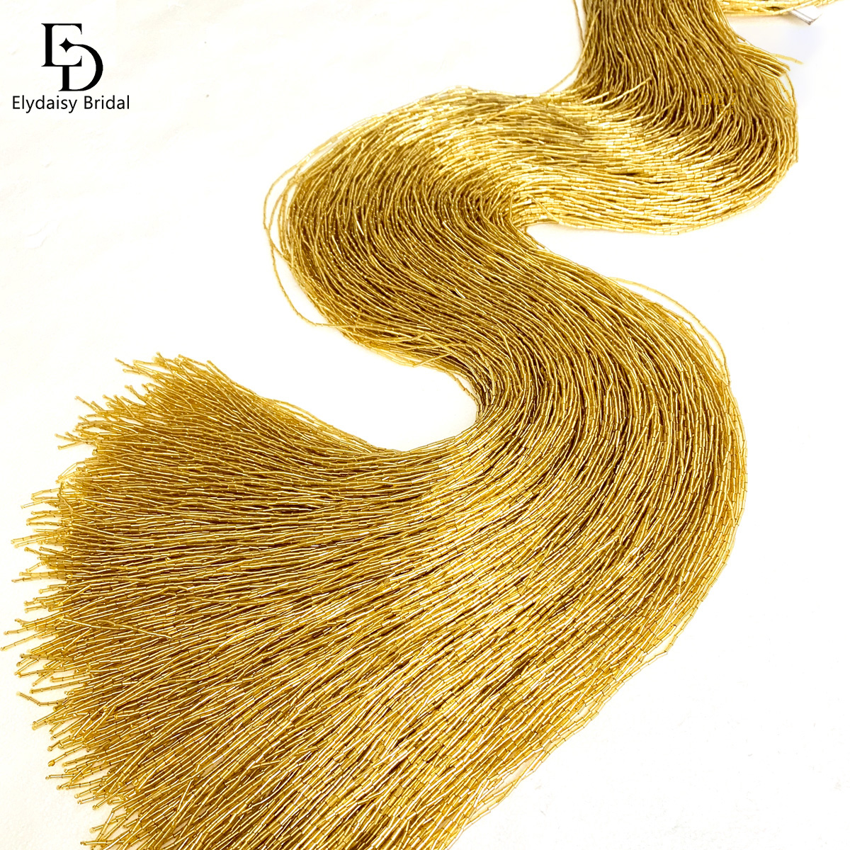 ELYDAISY 1Meter Length Champag - Fringe Ribbon Sewing avis et prix
