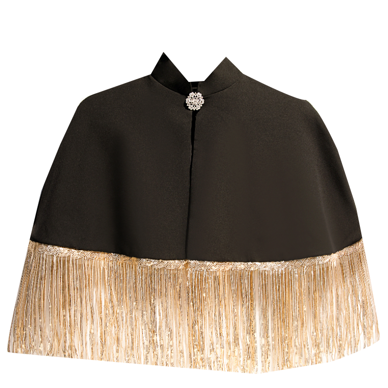 Women's Spring Summer Black Co - Tassel Fringe Trim avis et prix