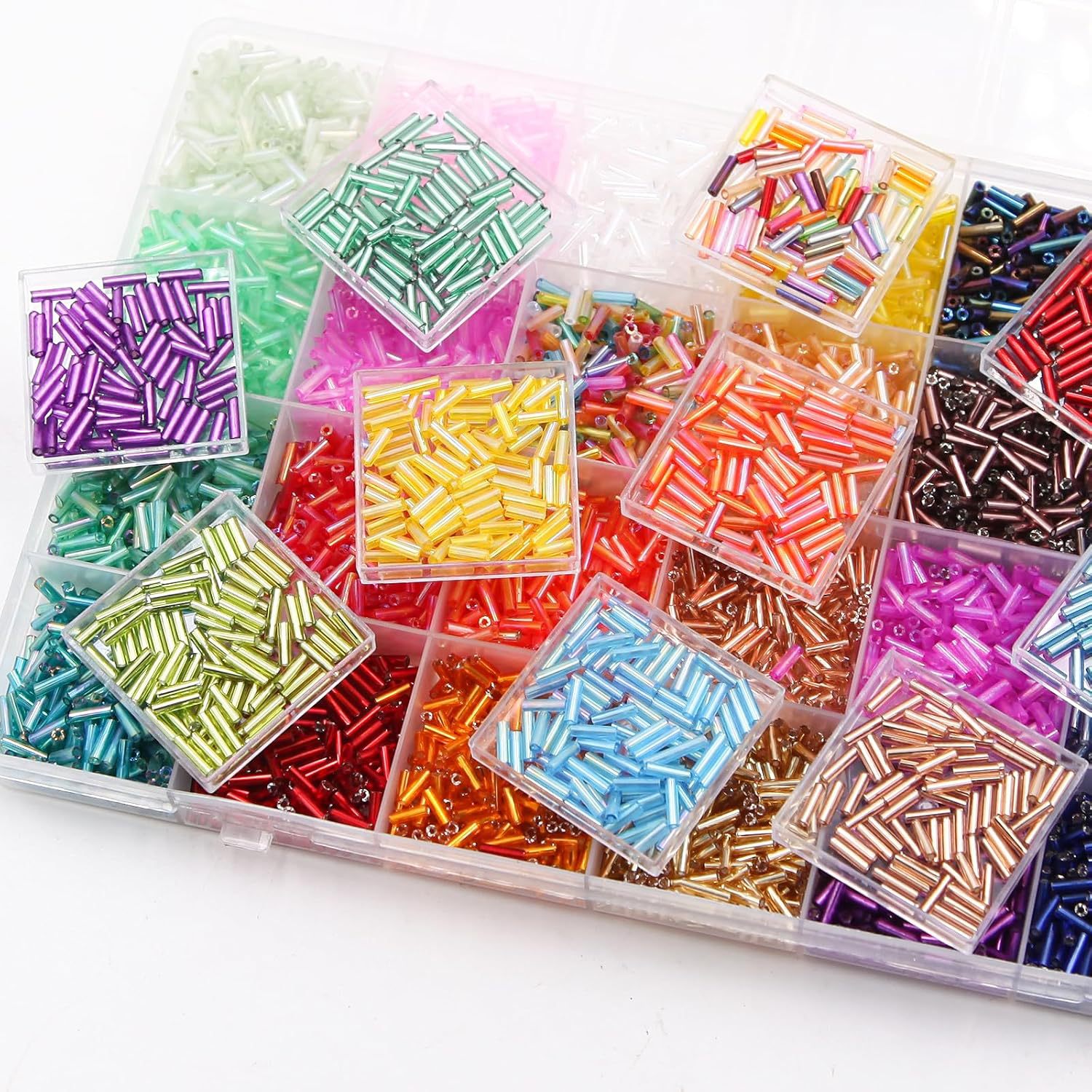 About 6720Pcs/Box 7mm 28 Color - Craft Embellishment Storage avis et prix