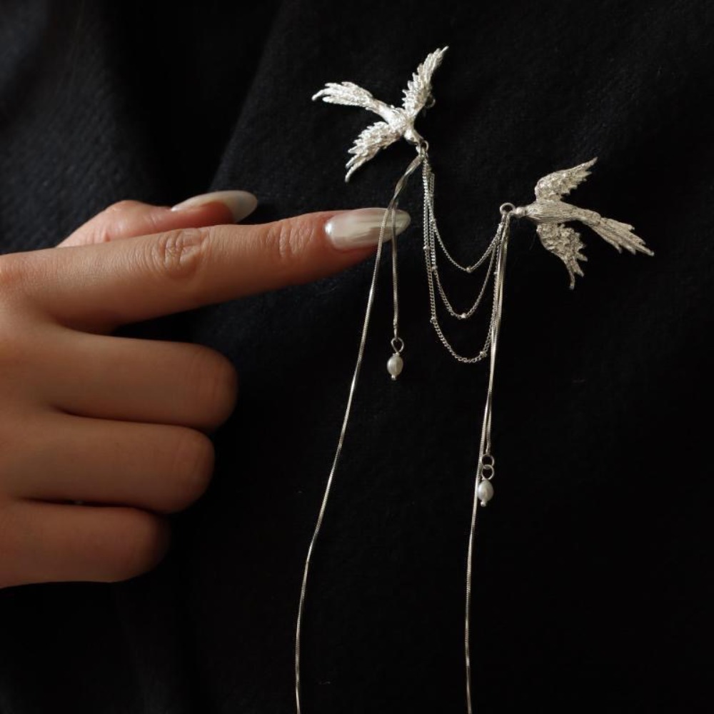 Personality Fire Phoenix Pearl - Beaded Trim Fringe avis et prix