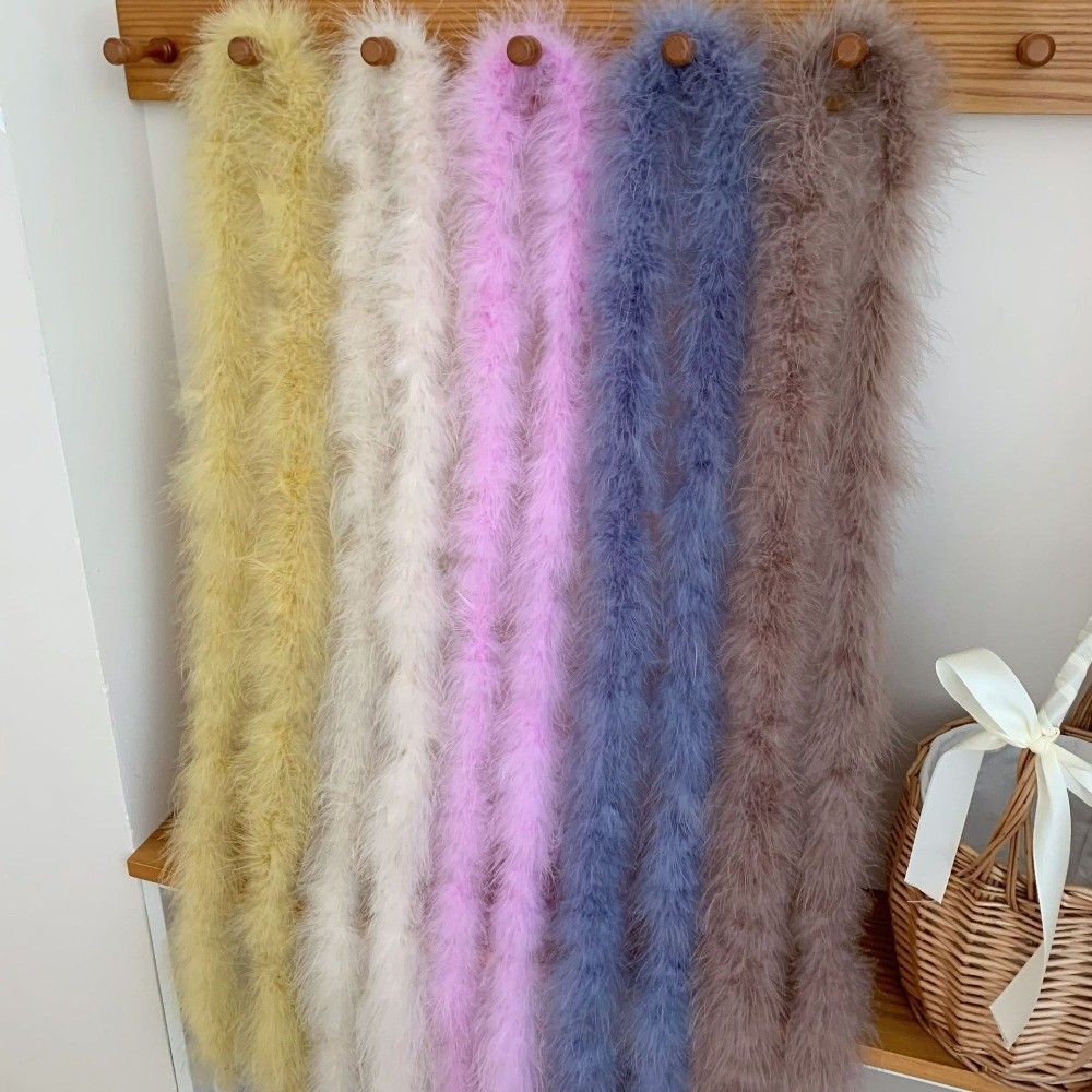 2 Meter Marabou Feather Boa Fa - Feather Trim Marabou avis et prix