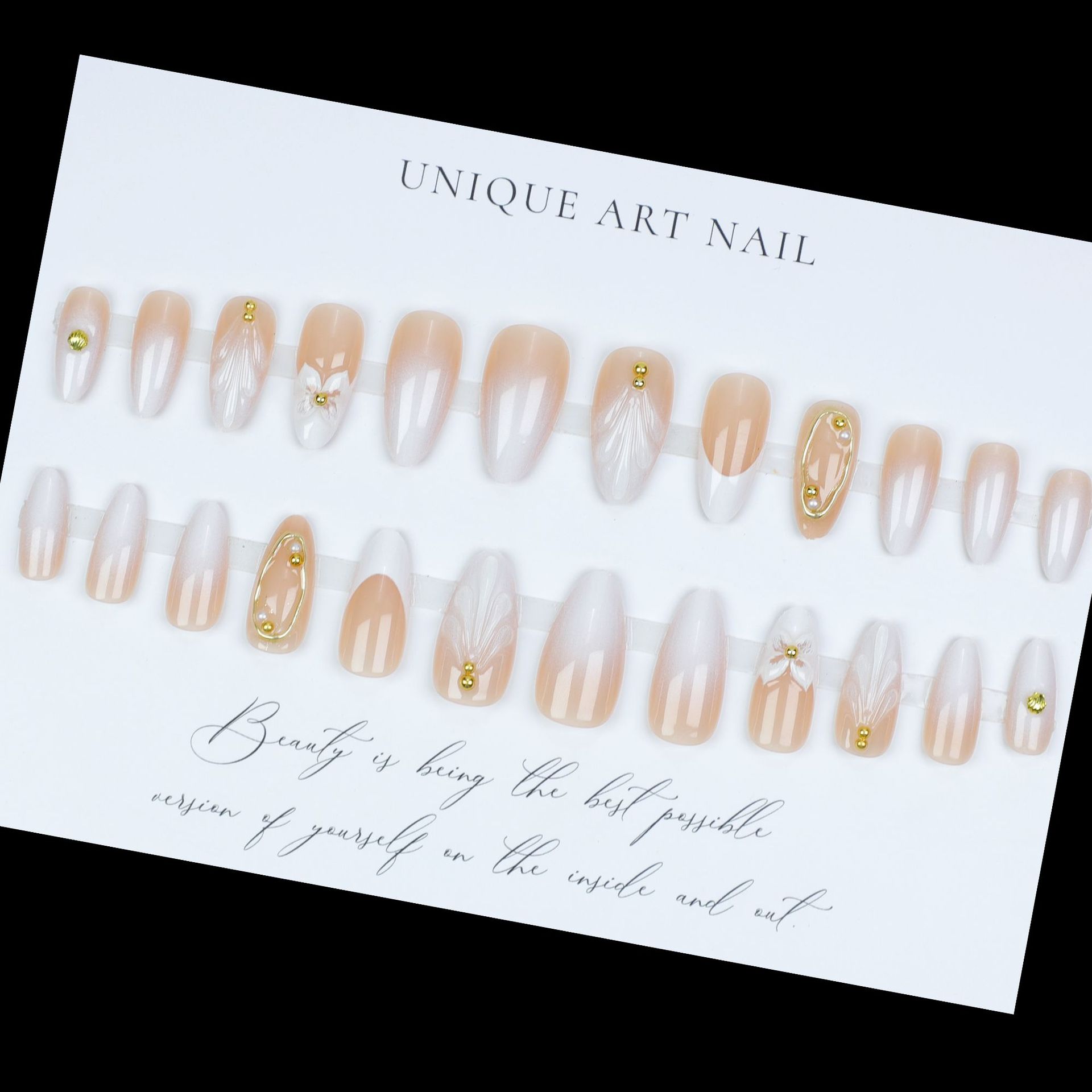 3D fake nails for women girls  - Embroidery Embellishments avis et prix