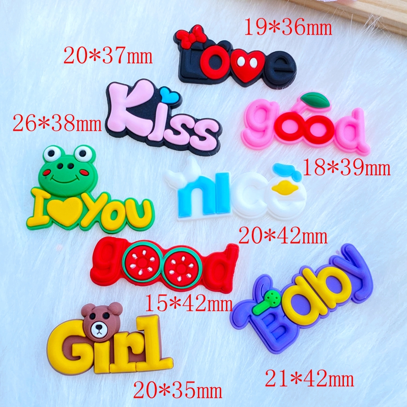 20pcs New Mini Lovely Letters  - Embellishment Glue Craft avis et prix