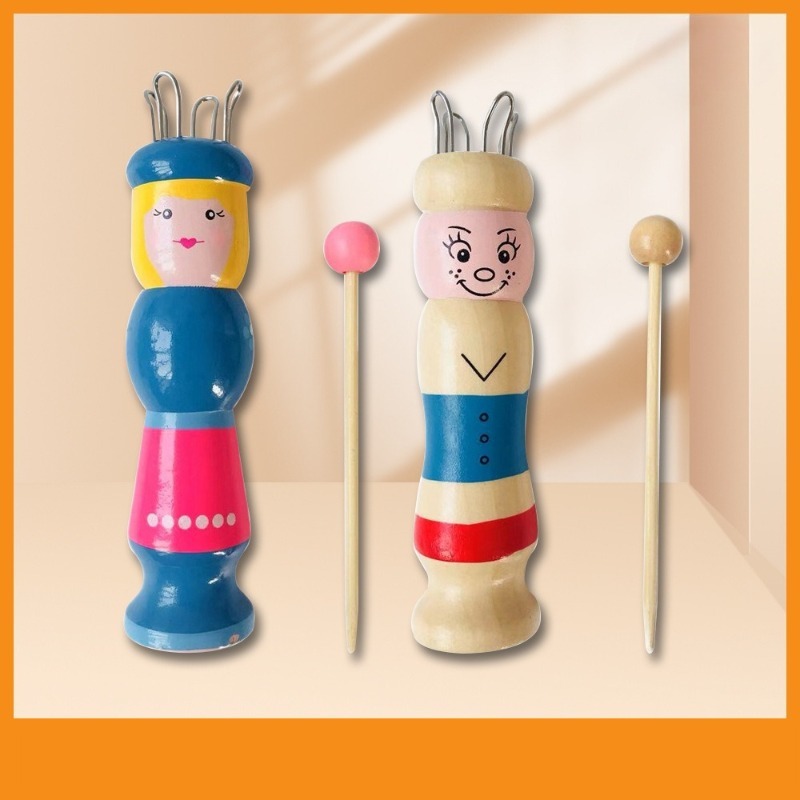 Wooden Doll French Knitter Kid - Pom Pom Maker Tool avis et prix