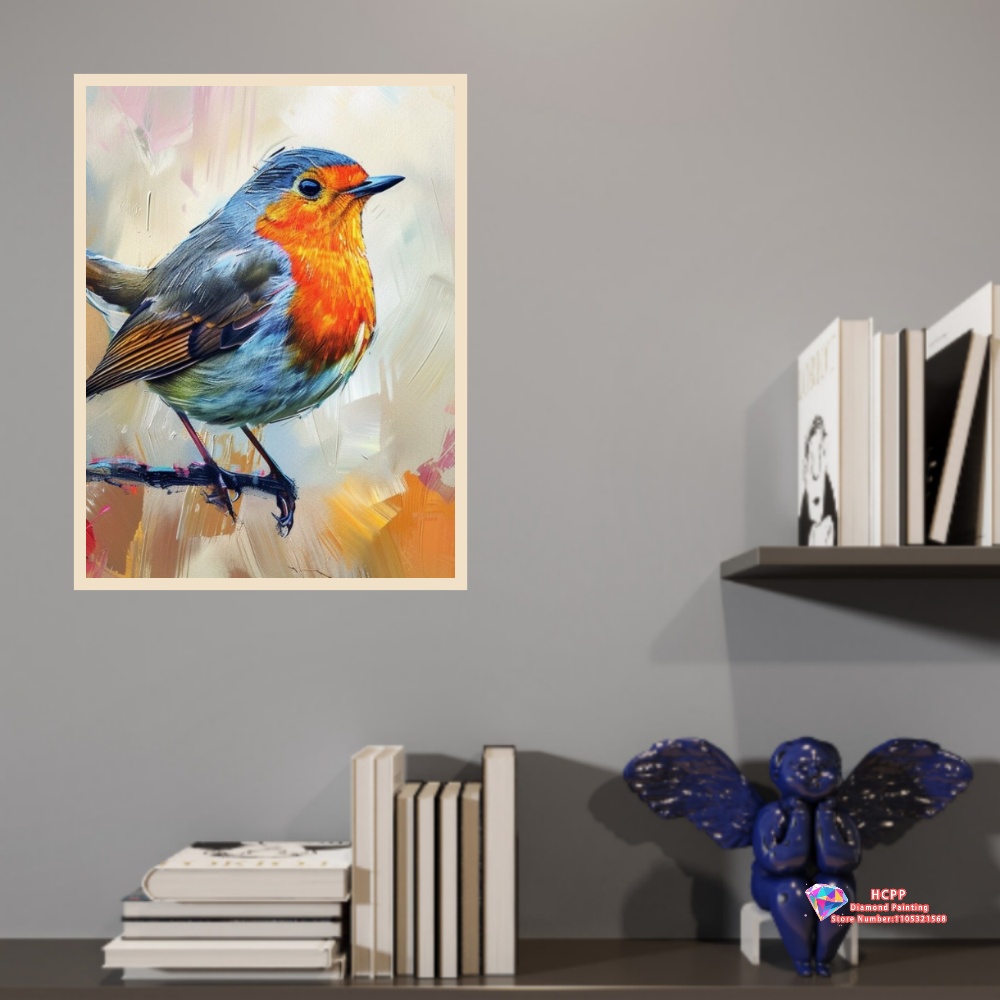 unframe Robin Bird Cute Robin  - Embroidery Embellishments avis et prix