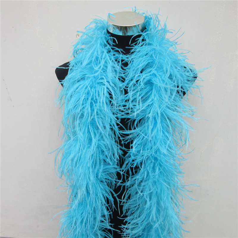 2 Meters 6 Layer White Natural - Feather Trim Marabou avis et prix