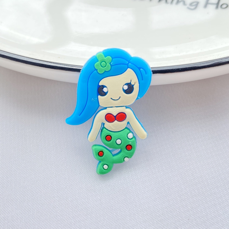 10pcs New Cute Cartoon Mermaid - Embellishment Glue Craft avis et prix
