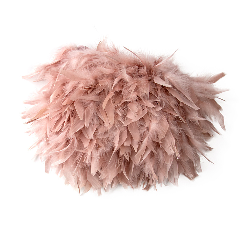 2Meters Natural Turkey Feather - Feather Trim Marabou avis et prix