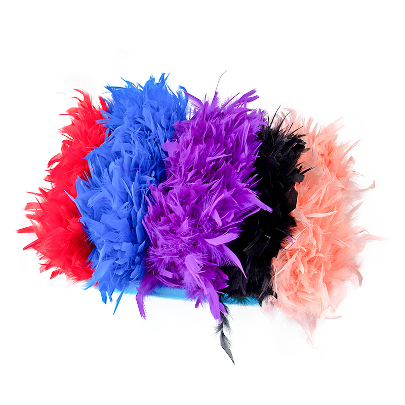 2Meters Natural Turkey Feather - Feather Trim Marabou avis et prix