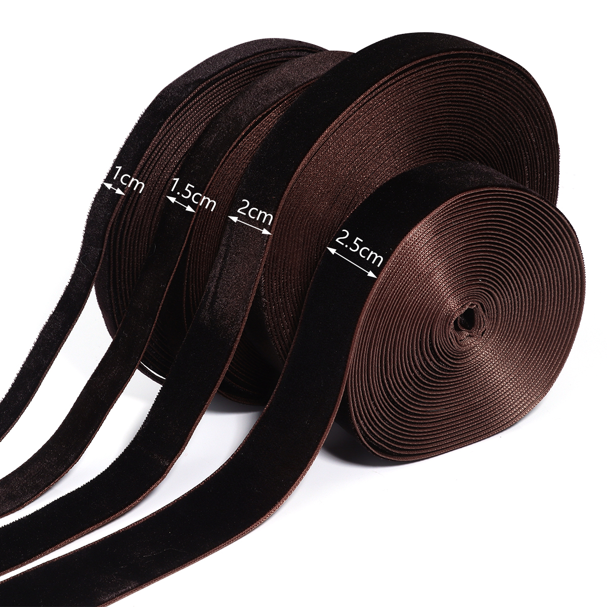 5-10yards/roll Velvet Ribbons  - Velvet Ribbon Roll avis et prix