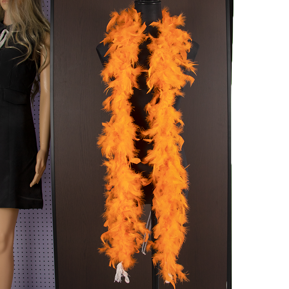 2 Meters Turkey feathers boa 3 - Feather Trim Marabou avis et prix