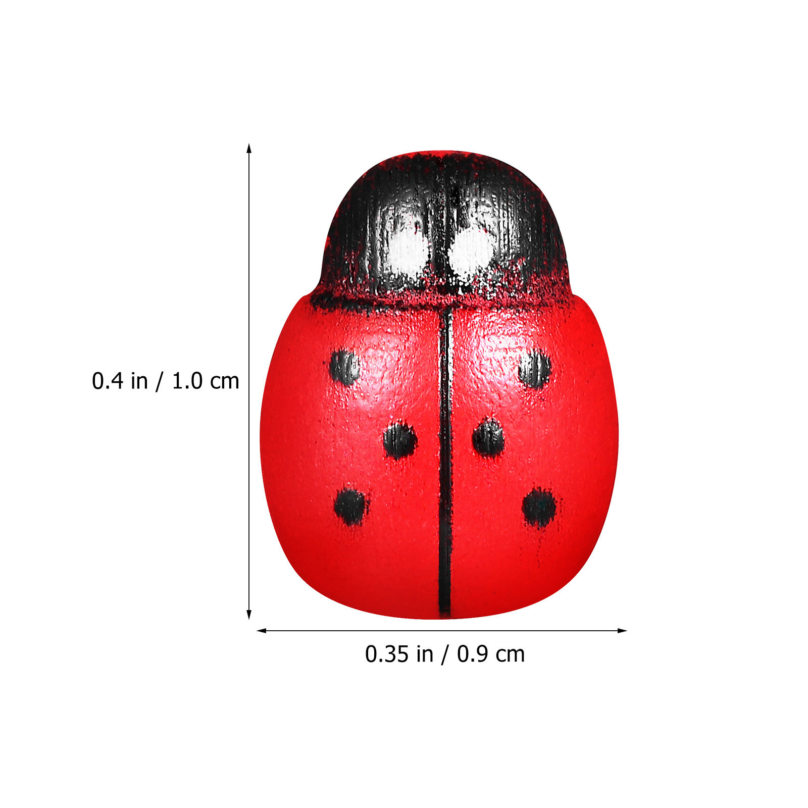 400Pcs Wooden Bee Ladybug Stic - Embellishment Crafts avis et prix