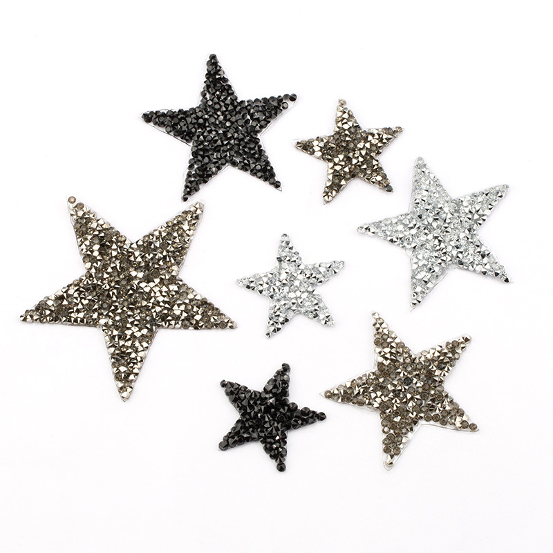 4/6/8cm Hotfix Jet Hematite St - Hotfix Rhinestone Sheet avis et prix