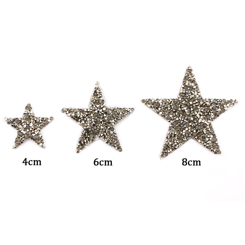 4/6/8cm Hotfix Jet Hematite St - Hotfix Rhinestone Sheet avis et prix