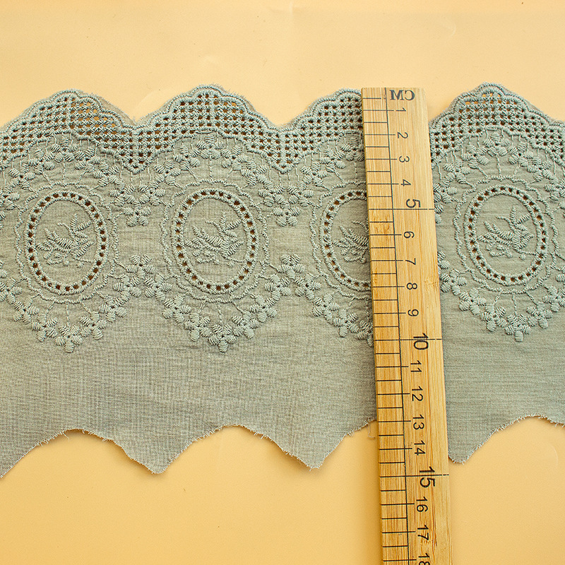 2Yards Colorful  Cotton Embroi - Lace Ribbon Trim avis et prix