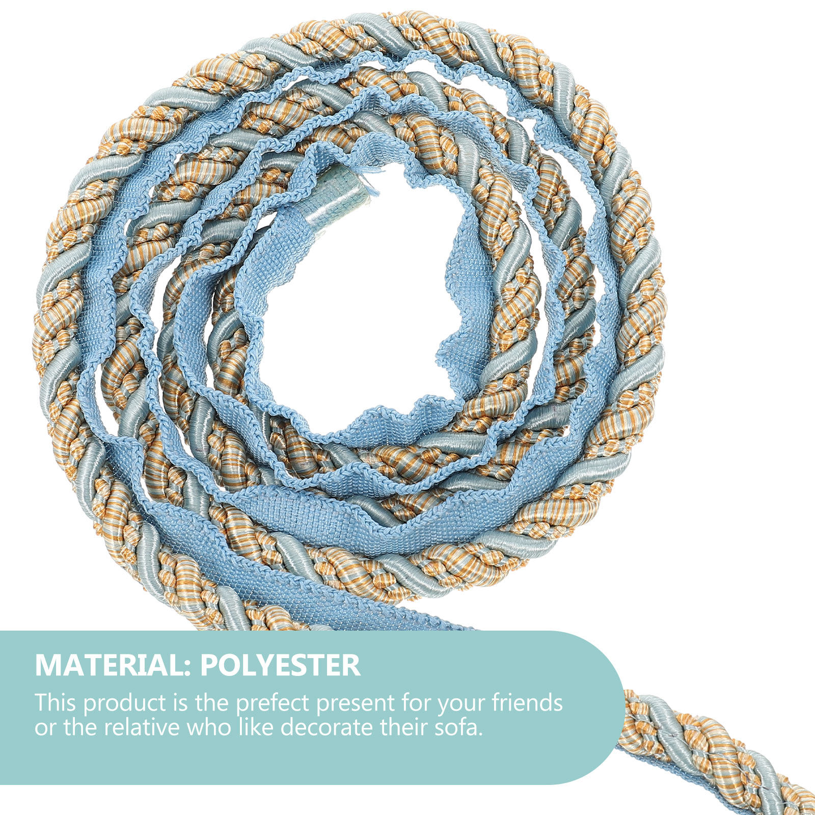 Polyester Four Braided Twisted - Cord Trim Twisted avis et prix