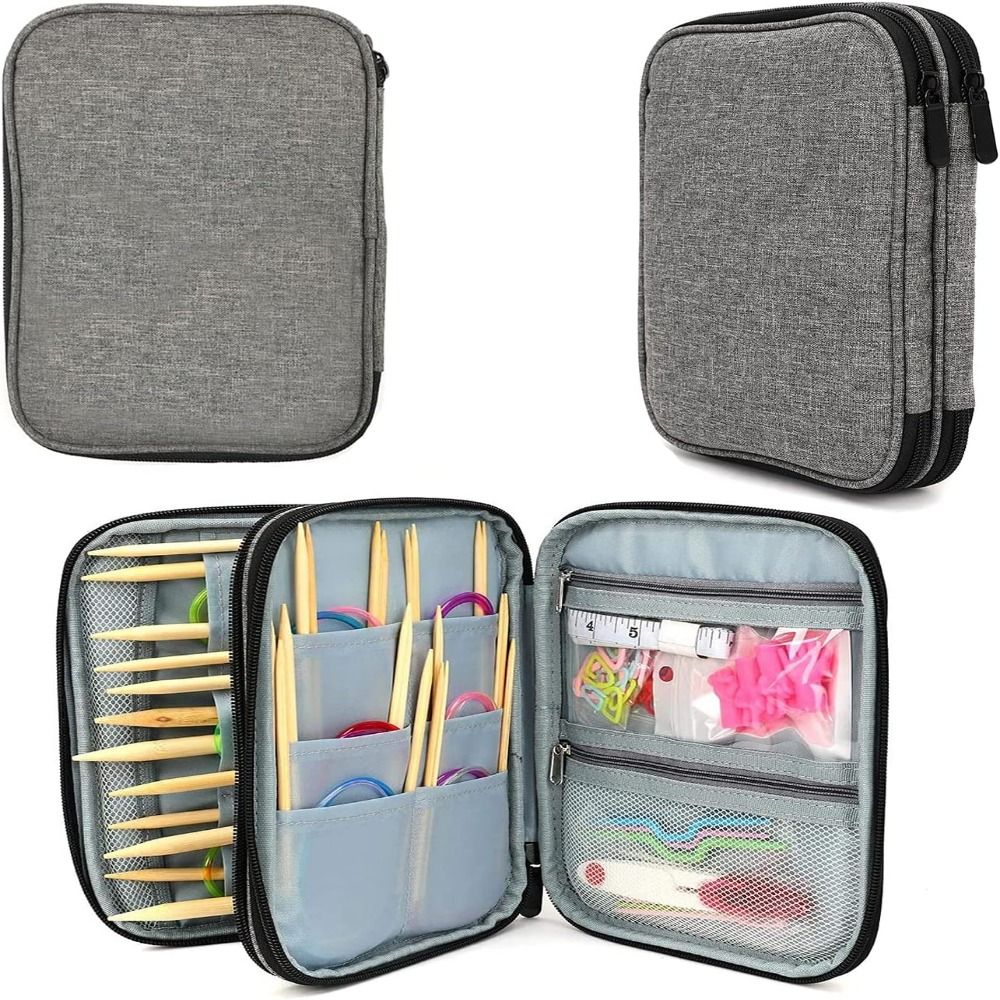 Knitting Needle Case, Portable - Craft Embellishment Storage avis et prix