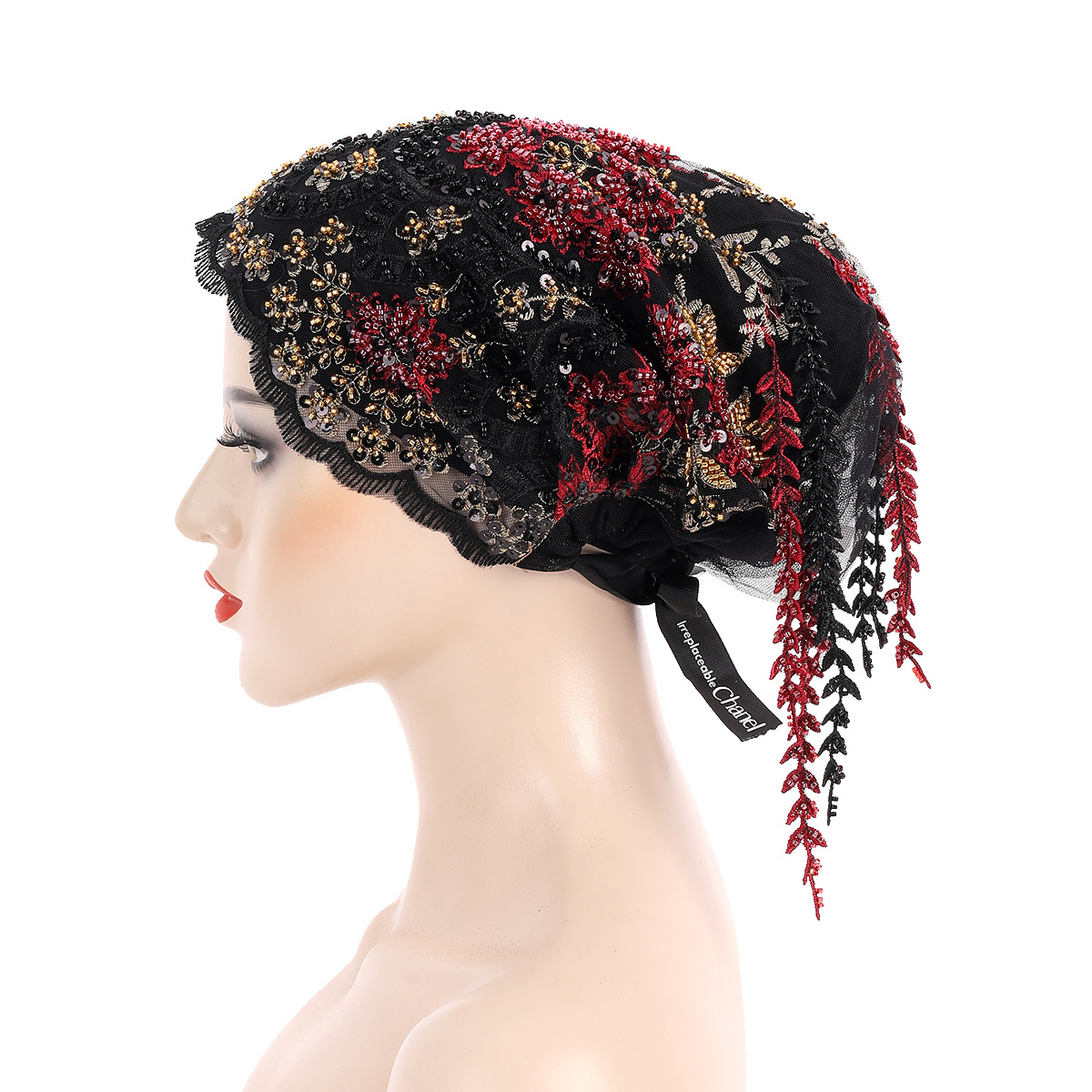 New Ethnic Tassel Headscarf Be - Tassel Fringe Trim avis et prix